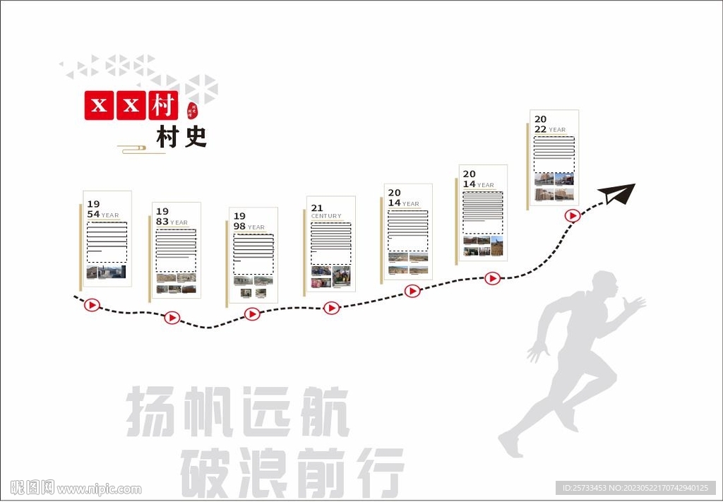 村史村情文化墙