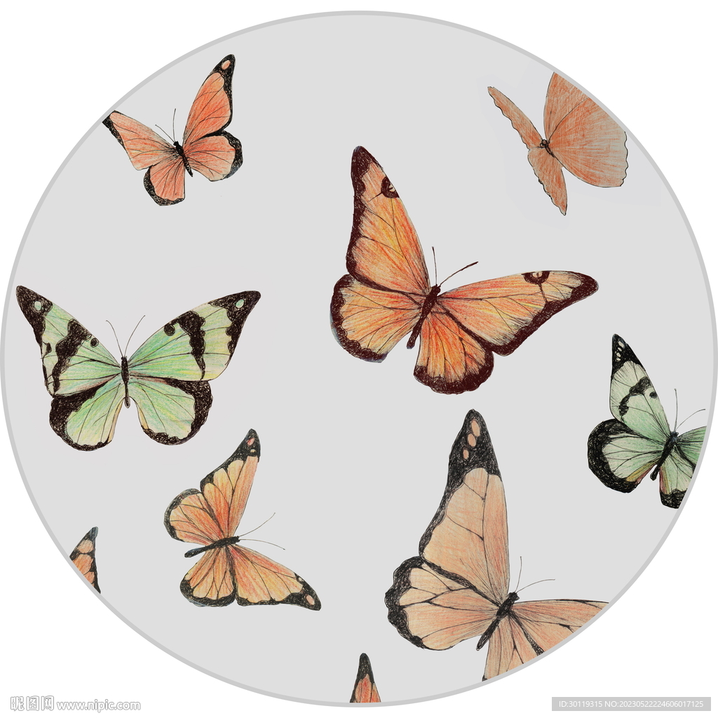 装饰画蝴蝶系列