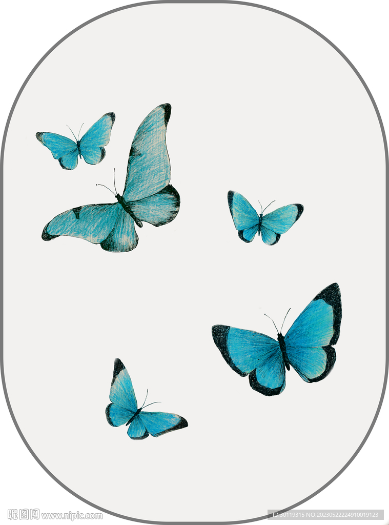 装饰画蝴蝶系列