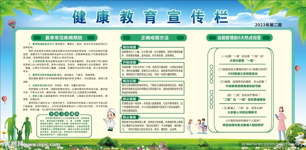 健康教育宣传栏