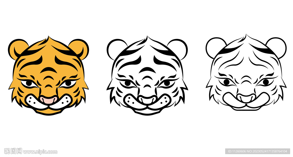 老虎头像图标