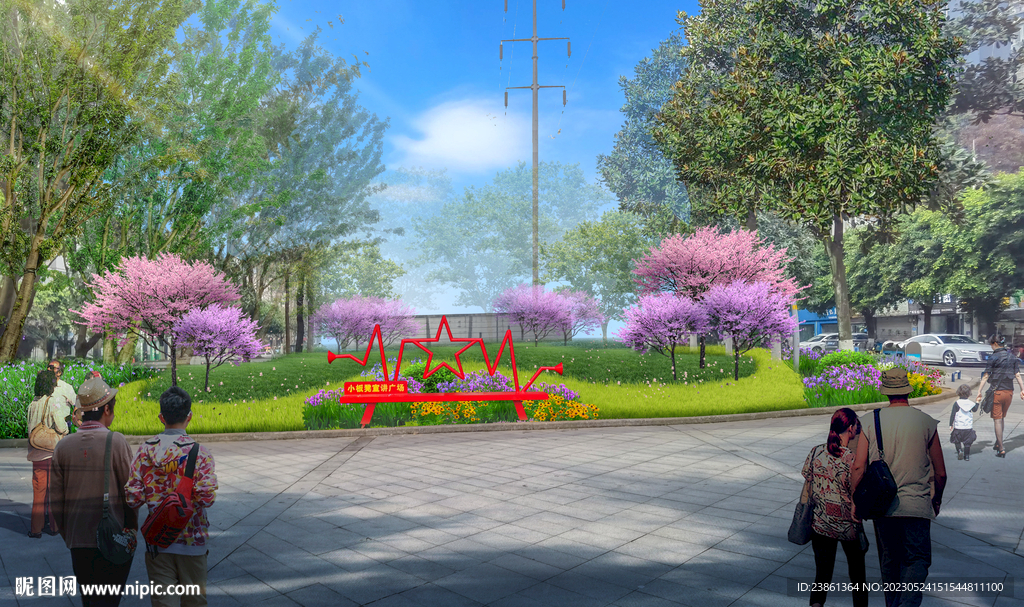 市政广场 绿化提档升级