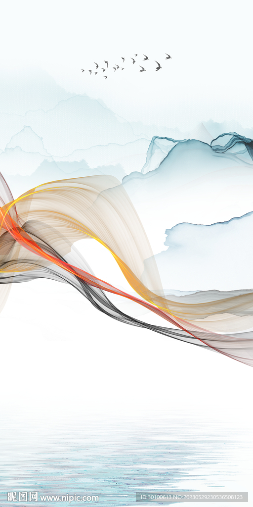 大气 清晰高端玄关 tiF分层