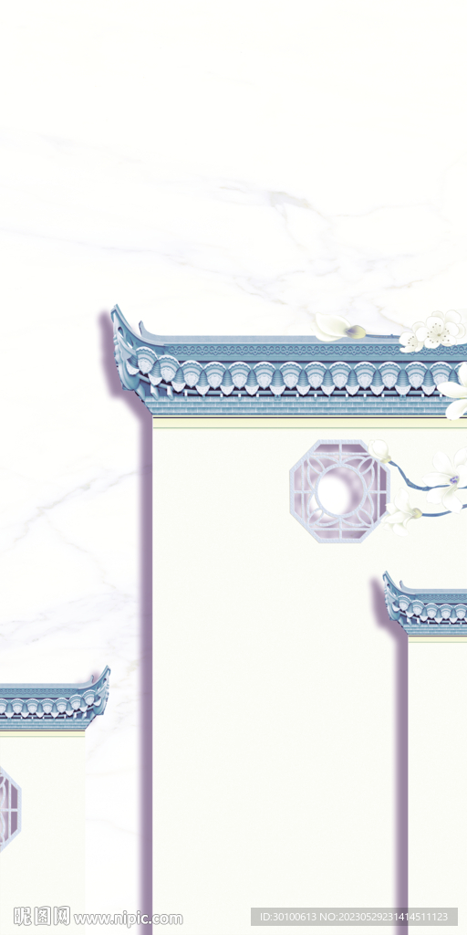 别墅 清晰高端玄关 tiF分层