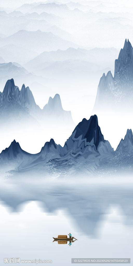 新款 极简中式玄关 TIf分层