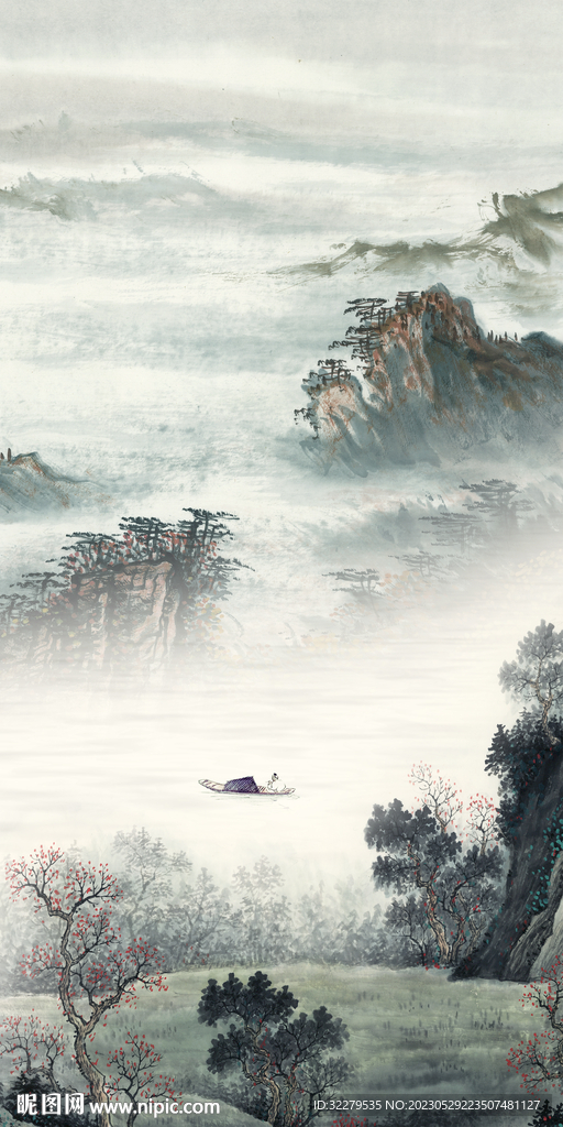 现代 最新中式玄关 TIf分层