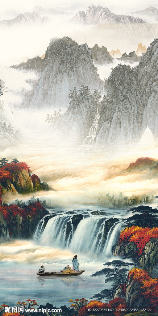 人气 极简中式玄关 TIf分层