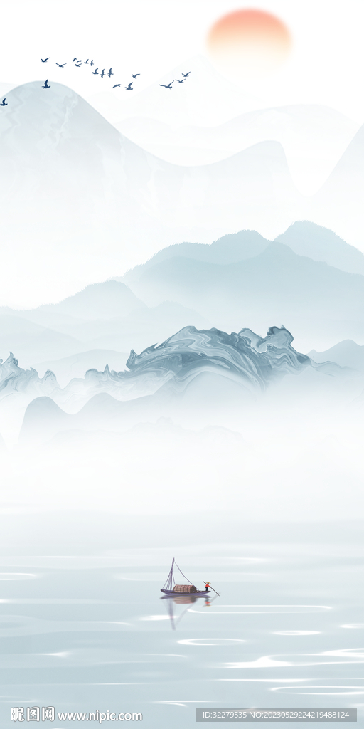 大气 极简中式玄关 TIf分层