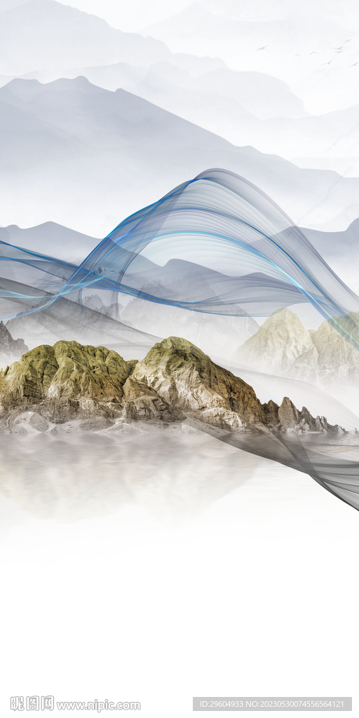 现代 高端轻奢玄关 tif分层