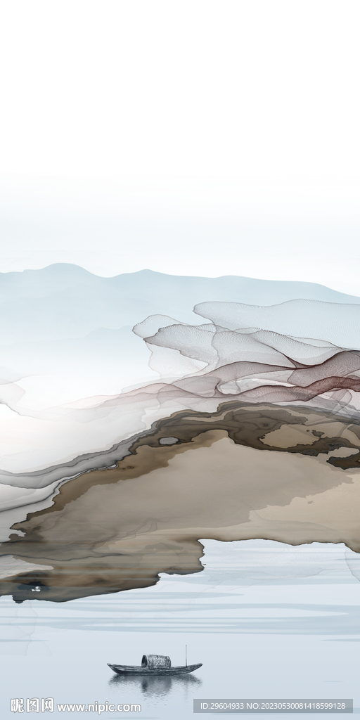 简约 中式轻奢玄关 tif分层