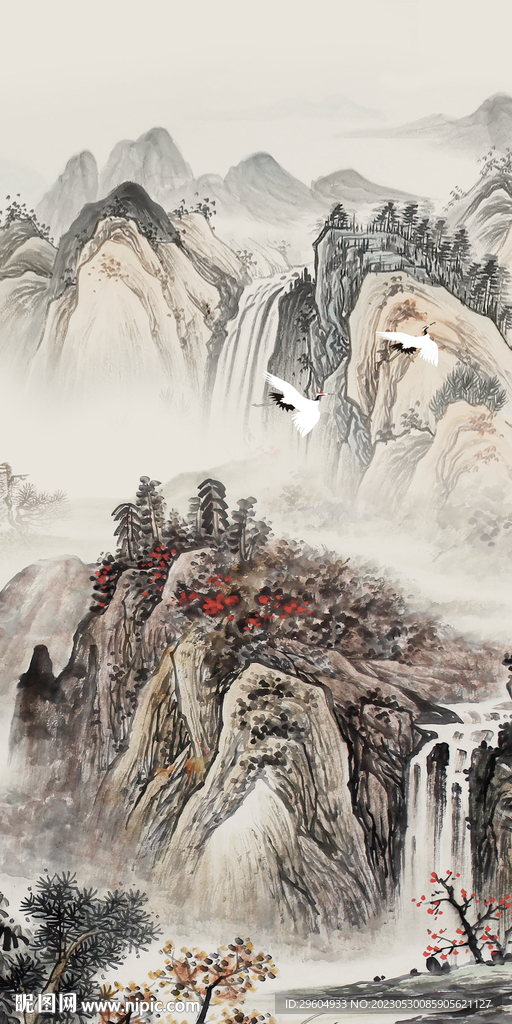 爆款 简奢高端玄关 Tif分层