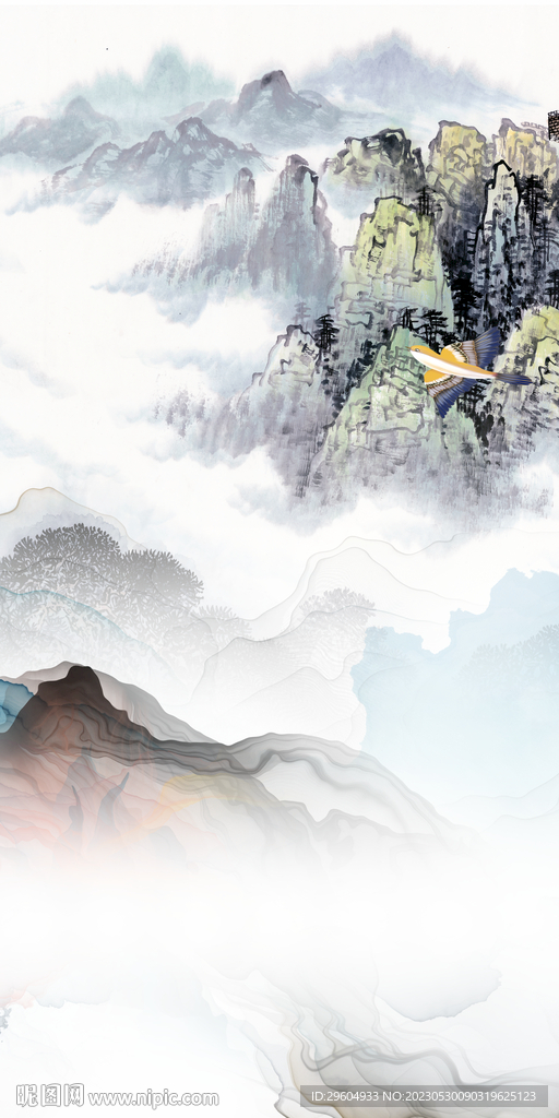 新传 新上架玄关画 Tif分层