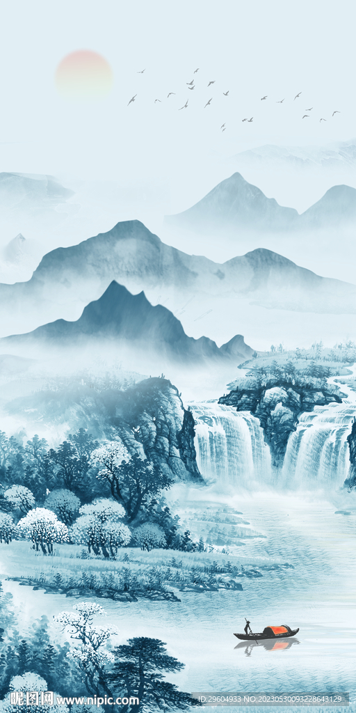 新品 新意境玄关画 TiF分层