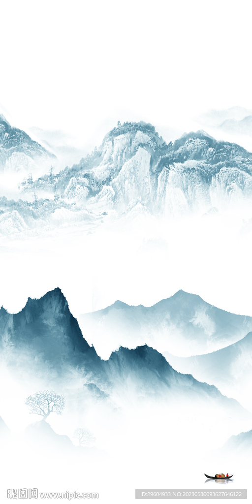 新传 新意境玄关画 TiF分层