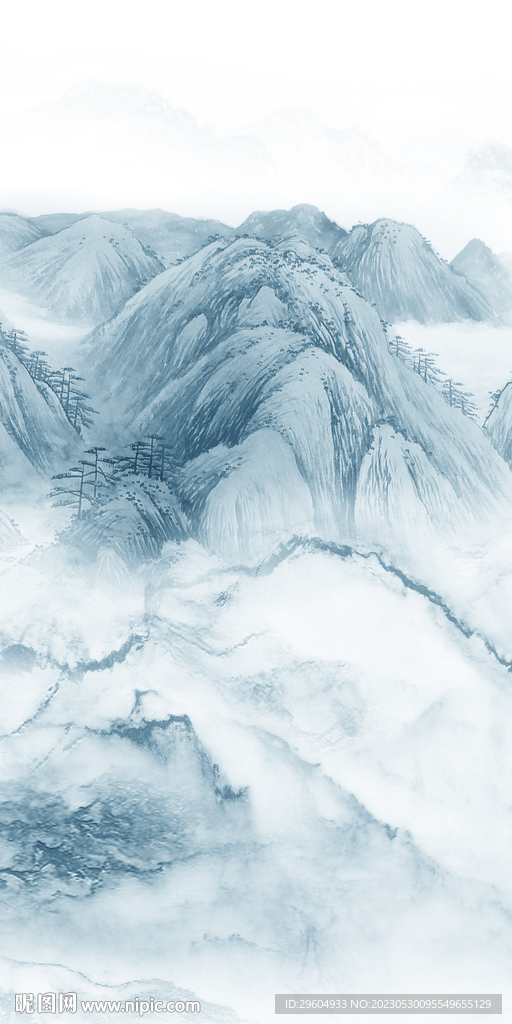 新品 玄关框画山水 tIf分层