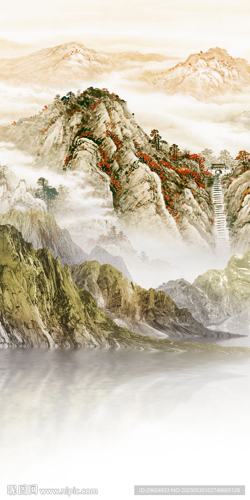 最新 中式高端玄关 tIF分层