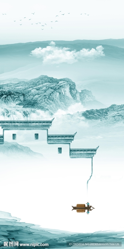 人气 新意境玄关画 TiF分层