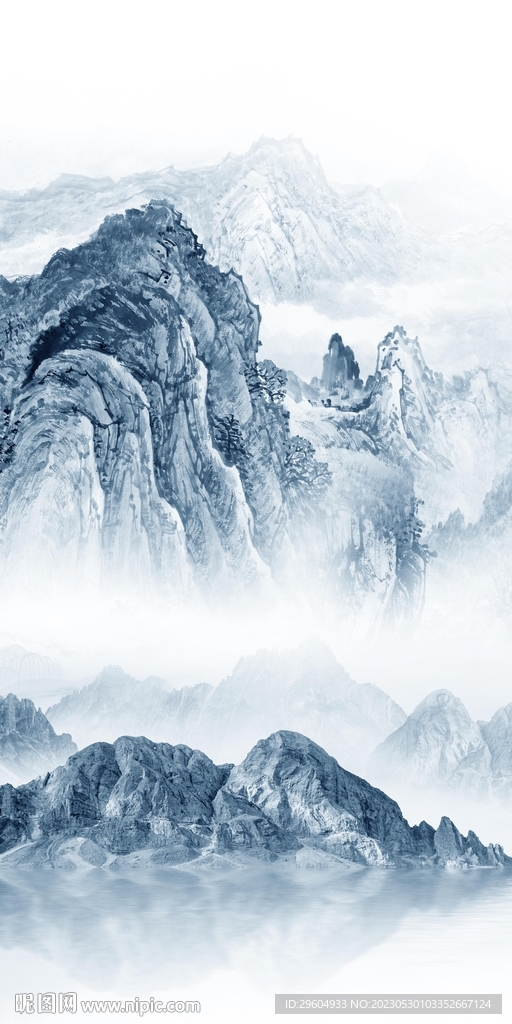 意境 玄关新高档画 tIF分层