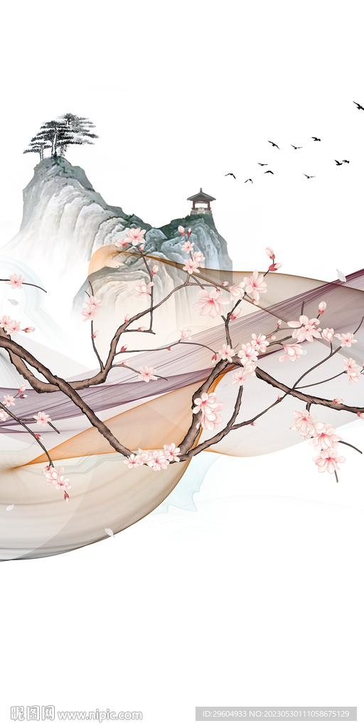  新传中式玄关 tIF分层