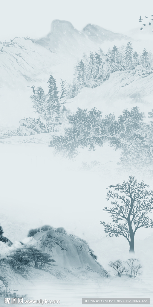 别墅 新传中式玄关 tIF分层