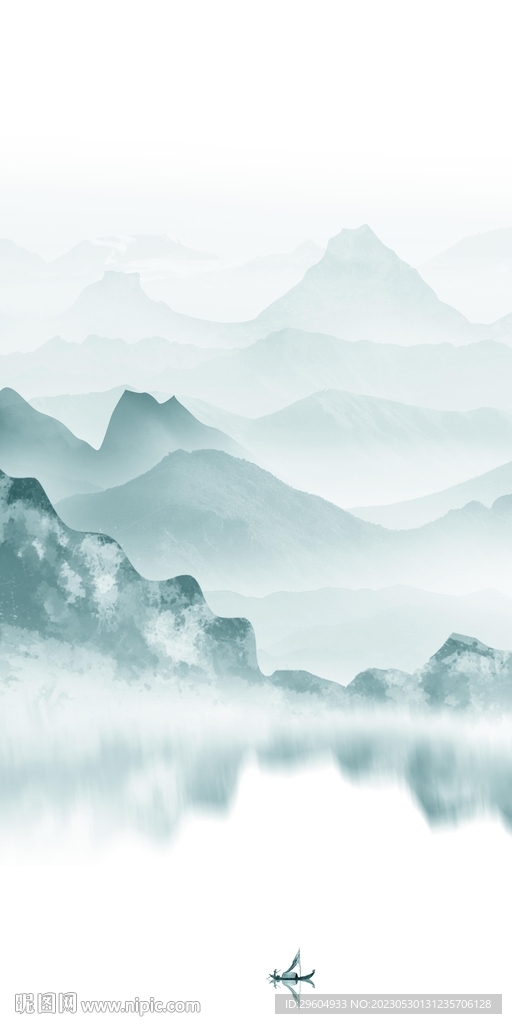 高清 简奢玄关新画 tiF分层