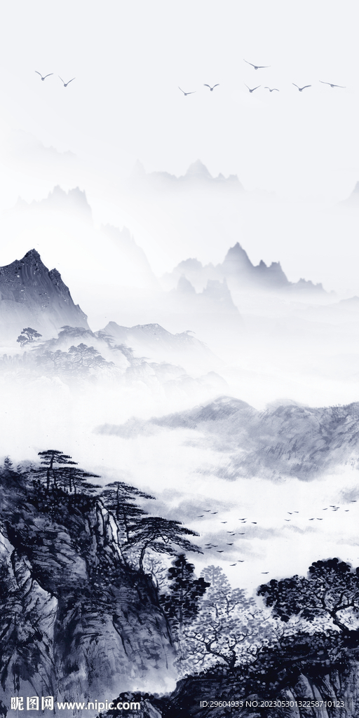 现代 简奢玄关新画 tiF分层