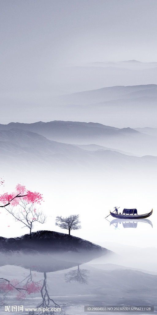 简约 简奢玄关新画 tiF分层