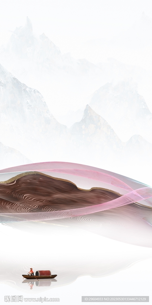 大气 简奢玄关新画 tiF分层