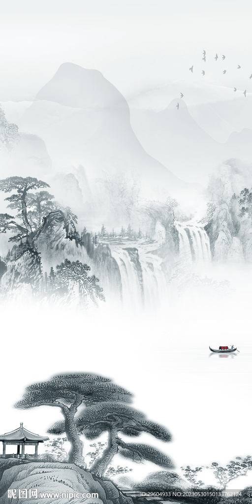 简约 玄关新简奢画 tIF分层