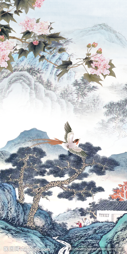 大气 玄关新简奢画 tIF分层