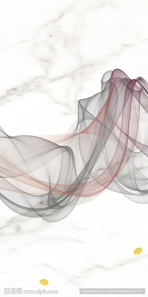 线条 高端玄关山水 tIF分层