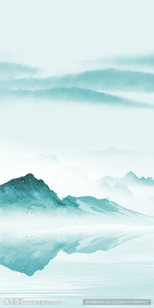 清晰 最新玄关山水 tIF分层