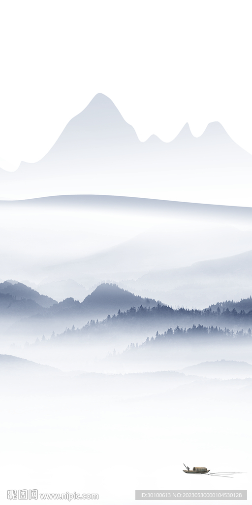 蓝色 现代高清玄关 tiF分层