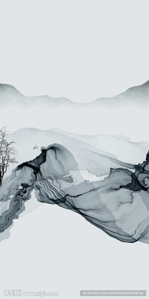 极简 中式热门玄关 TiF分层