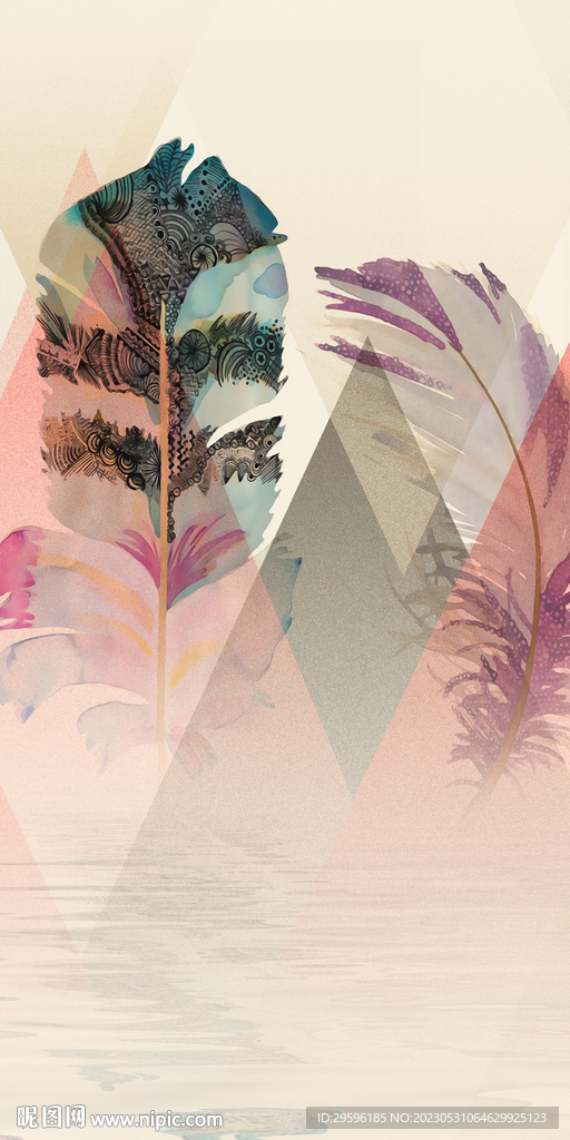 别墅 欧式高清玄关 TIF分层