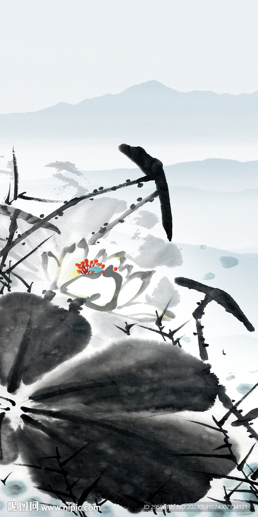 大气 最新玄关山水 tif分层