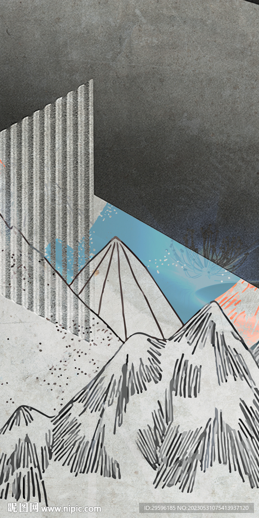 大气 欧式高清玄关 TIF分层