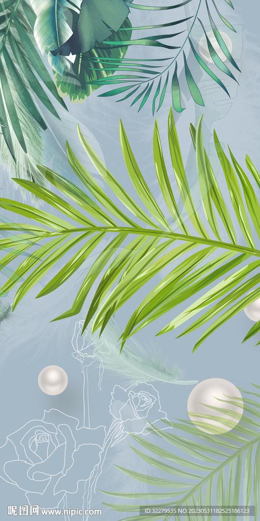 高雅 欧式奢华玄关 TIF分层