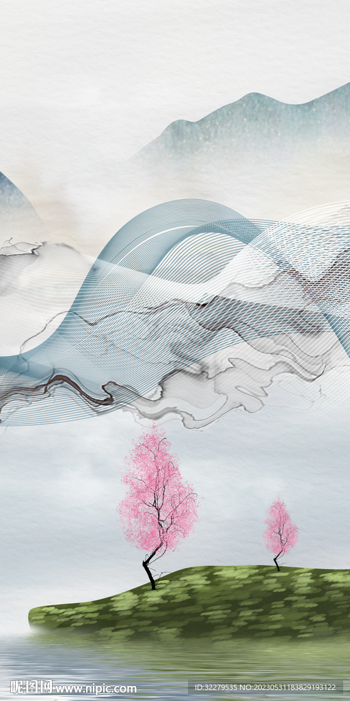 大气 高档背景玄关 tIf分层