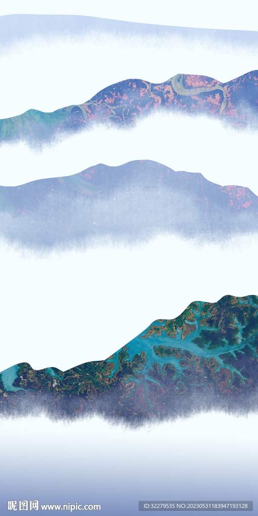 大气 新传山水玄关 tIf分层