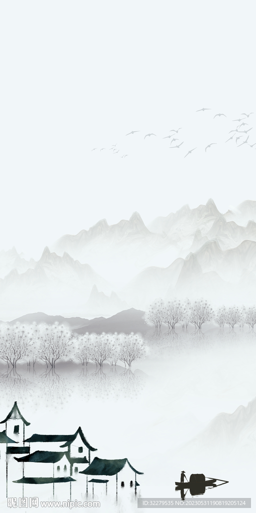 最新 高清中式玄关 TIf分层