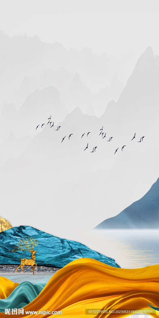 高清 别墅简意玄关 tIf分层