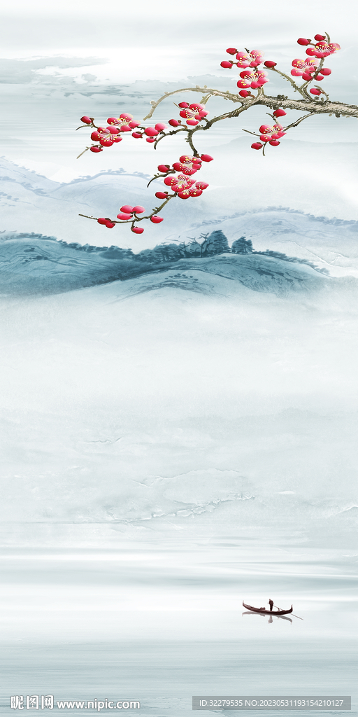 高雅 高清中式玄关 TIf分层