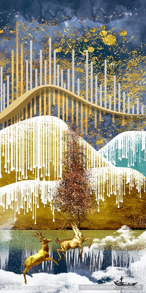 清晰 高端奢华玄关 tIF分层