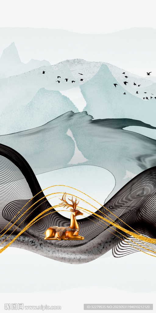 新款 高端大气玄关 TIf分层