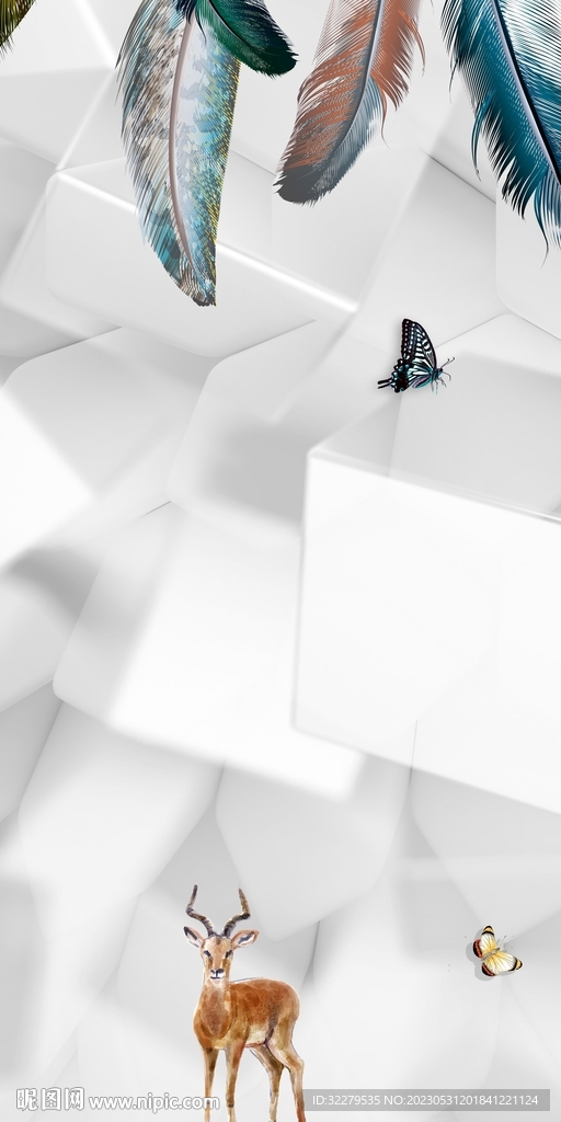 豪华简欧玄关 tIF分层