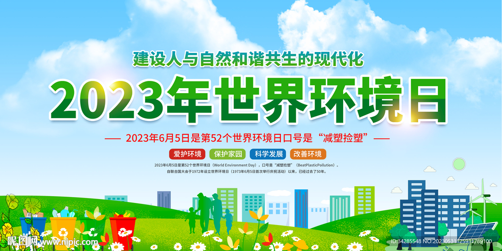 世界环境日展板