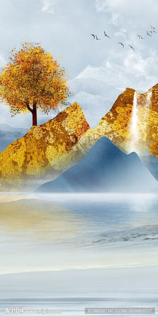 大气 爆款现代玄关 TIf分层