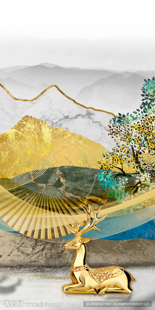 别墅 高档奢华玄关 tIf分层