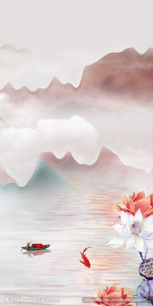 中式 最新高清玄关 TIf分层